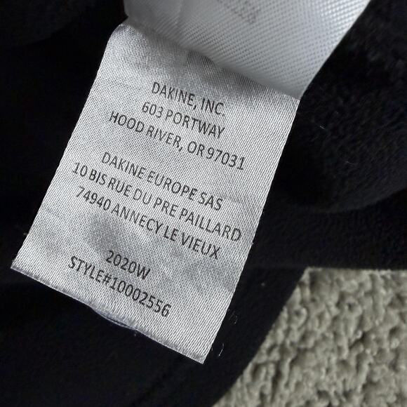 DAKINE Hoodie Mens Small Black Green Fleece Pullover Water Resistant Stretch - Picture 9 of 15